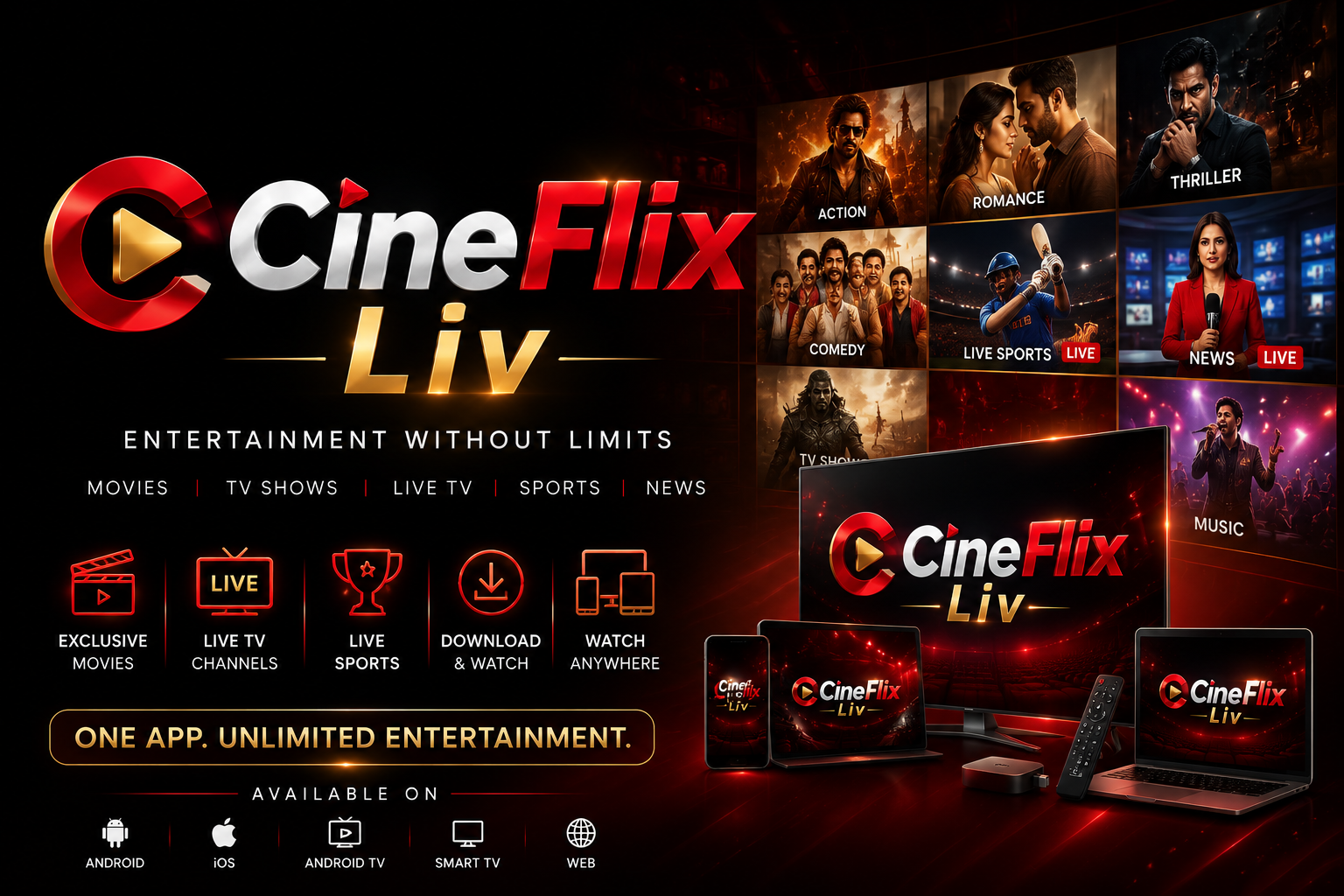 CineFlix Liv